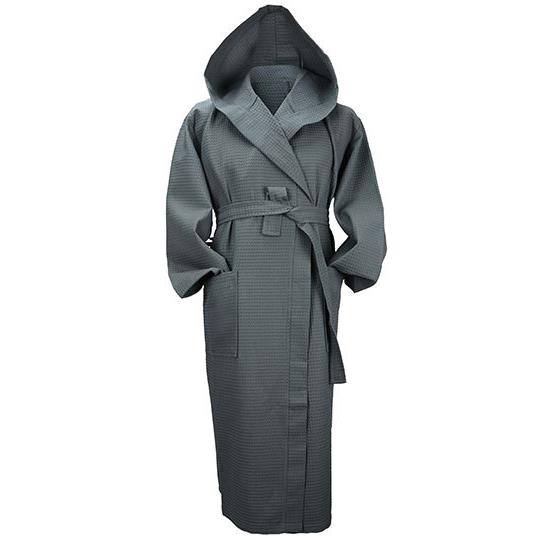 Robezz® Waffle Bathrobe With Hood