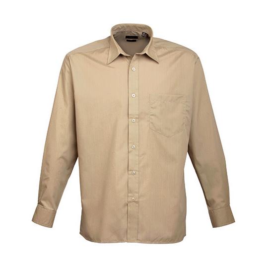 Men´s Poplin Long Sleeve Shirt