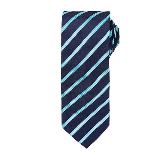 Navy (ca. Pantone 2378C) Turquoise (ca. Pantone 7703C)