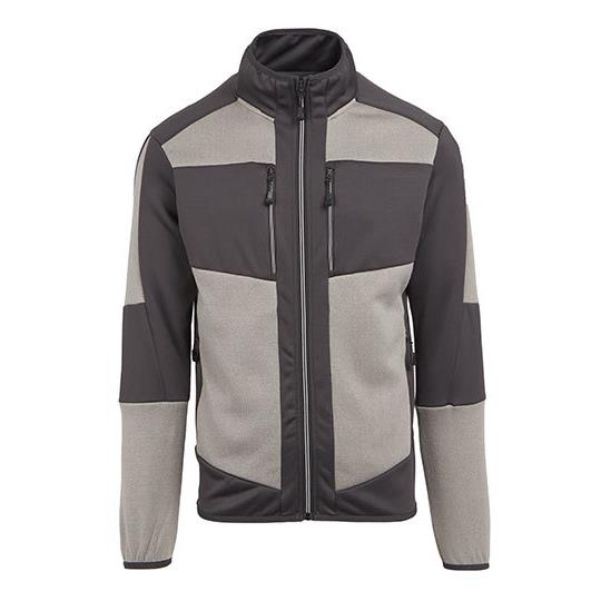 E-volve Unisex Knit Effect Stretch Midlayer Jacket