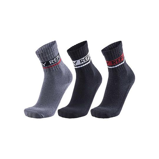 Grey Melange Black