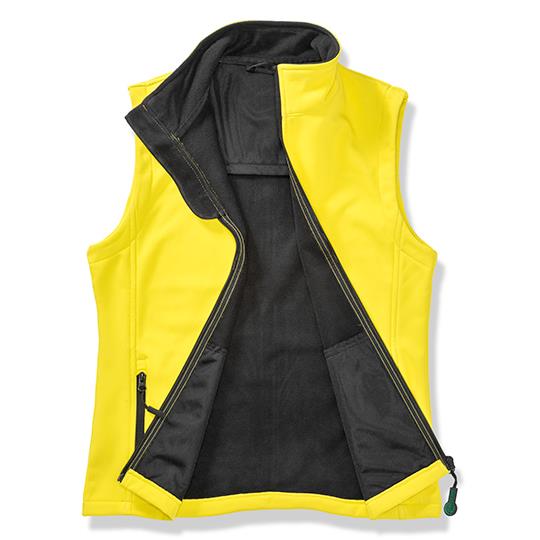 Women´s Printable Softshell Bodywarmer with Recycled Fleece Inner