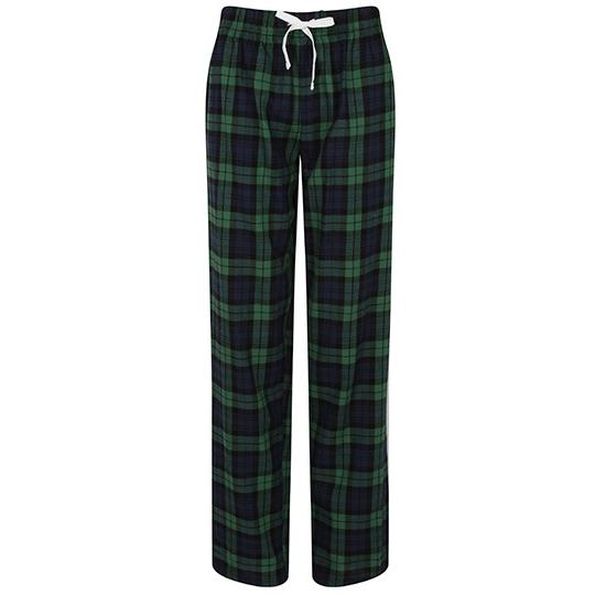 Navy-Green Check