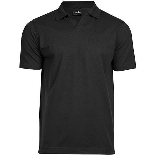 Luxury Stretch V-Neck Polo