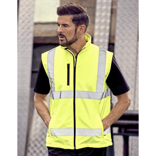 Hi-Vis Yellow Navy