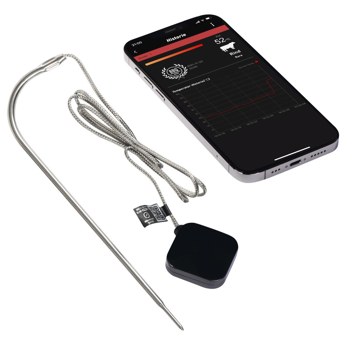 HOT Grillthermometer mit App und Wireless Temperaturfühler