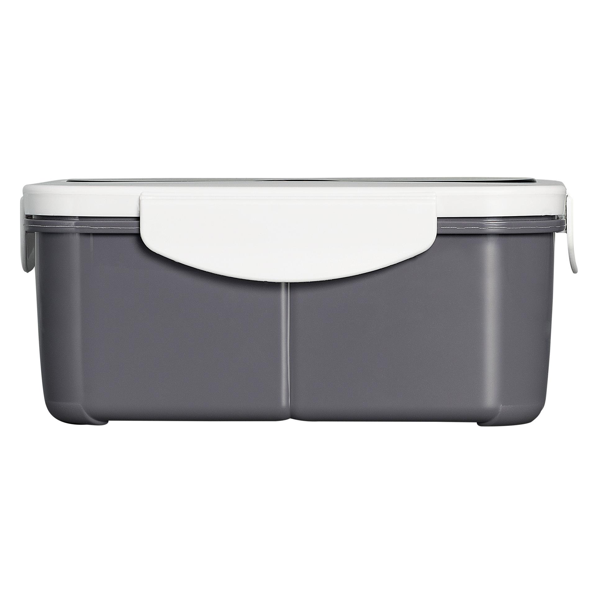 SNACK Lunchbox mit Inneneinteilung und Göffelfach