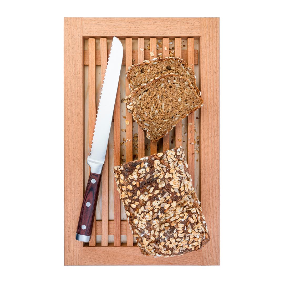 SLICE klassisches geschmiedetes Brotmesser mit feiner Zahnung