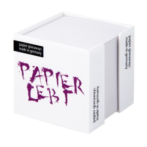 Zettelbox ´Trendy-Digital´ 10 x 10 x 10 cm