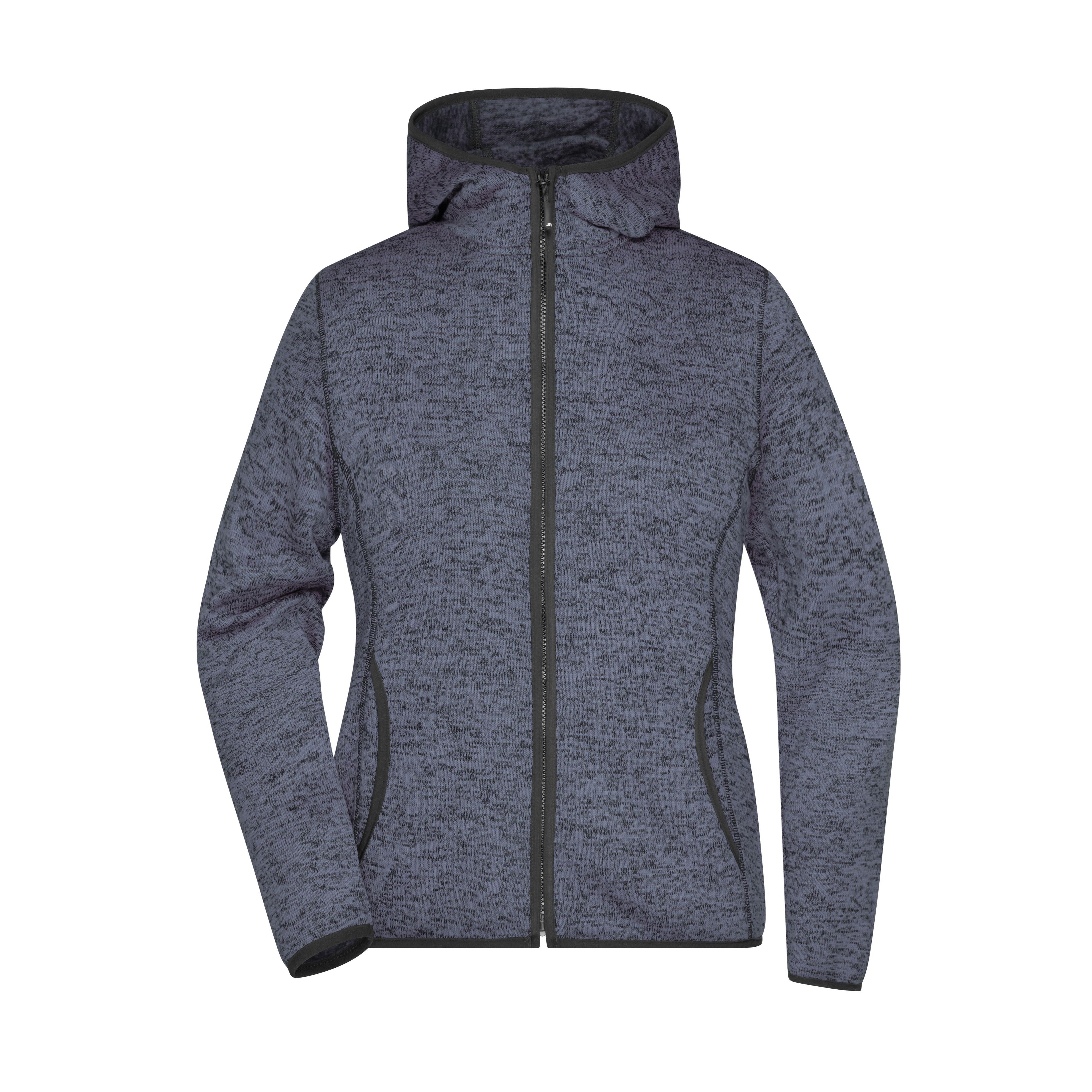 Ladies´ Knitted Fleece Hoody