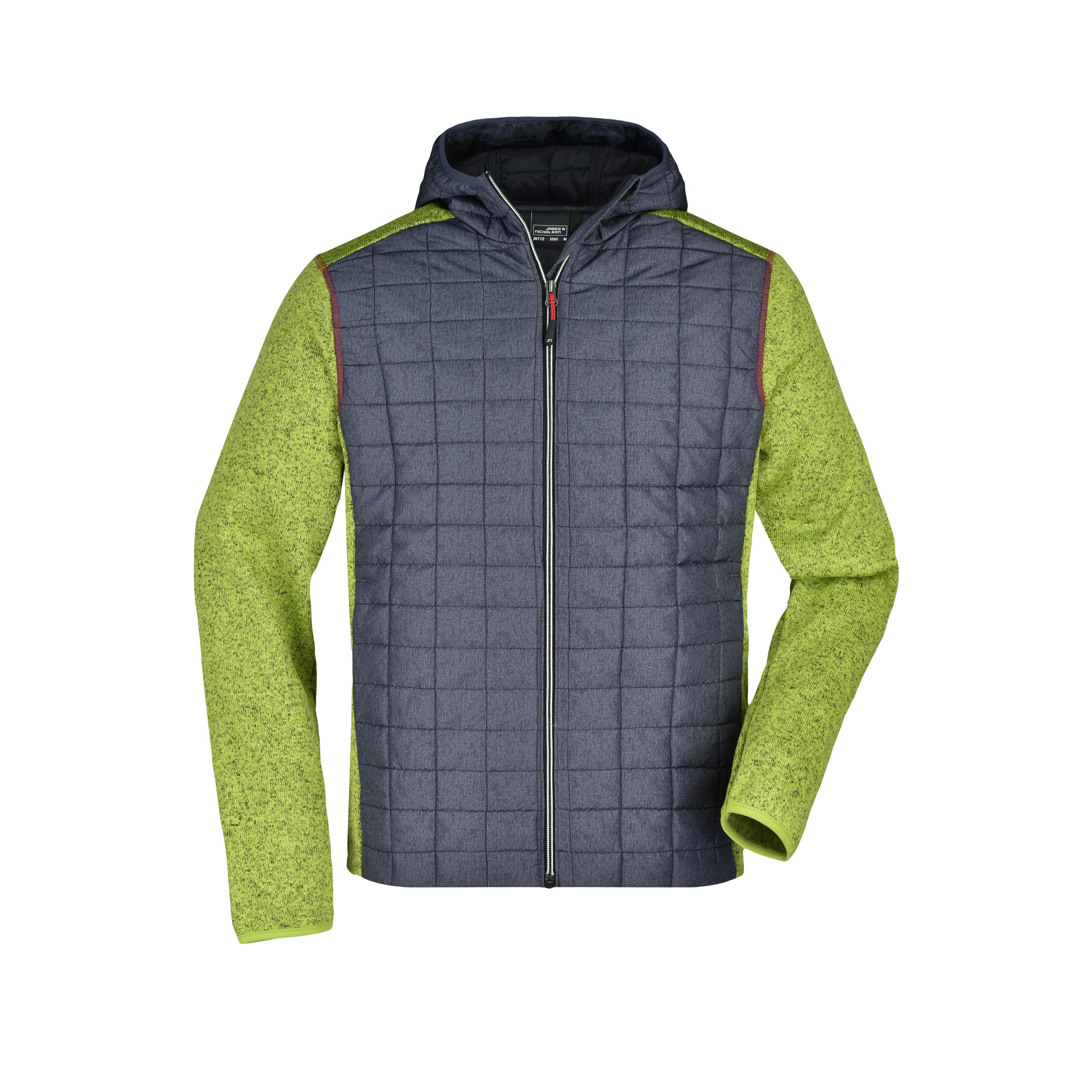 Men´s Knitted Hybrid Jacket