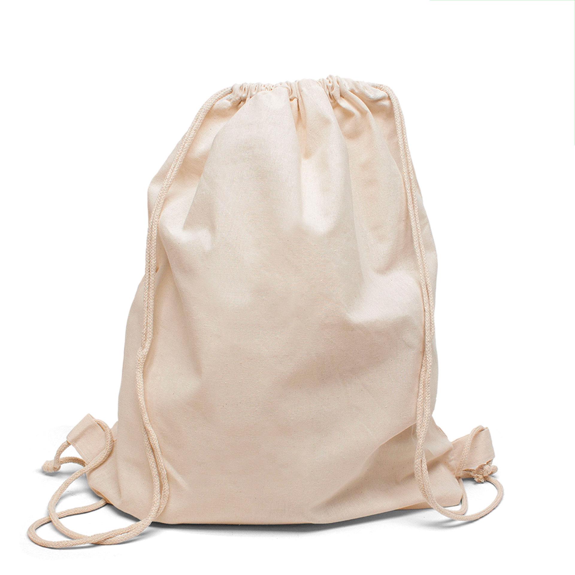 BOSTON – Baumwollrucksack mit Kordelzug