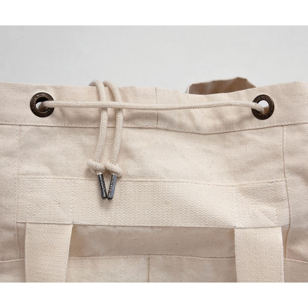 CORFU – Canvas-Rucksack mit Kordelzug und verstellbarem Schultergurt