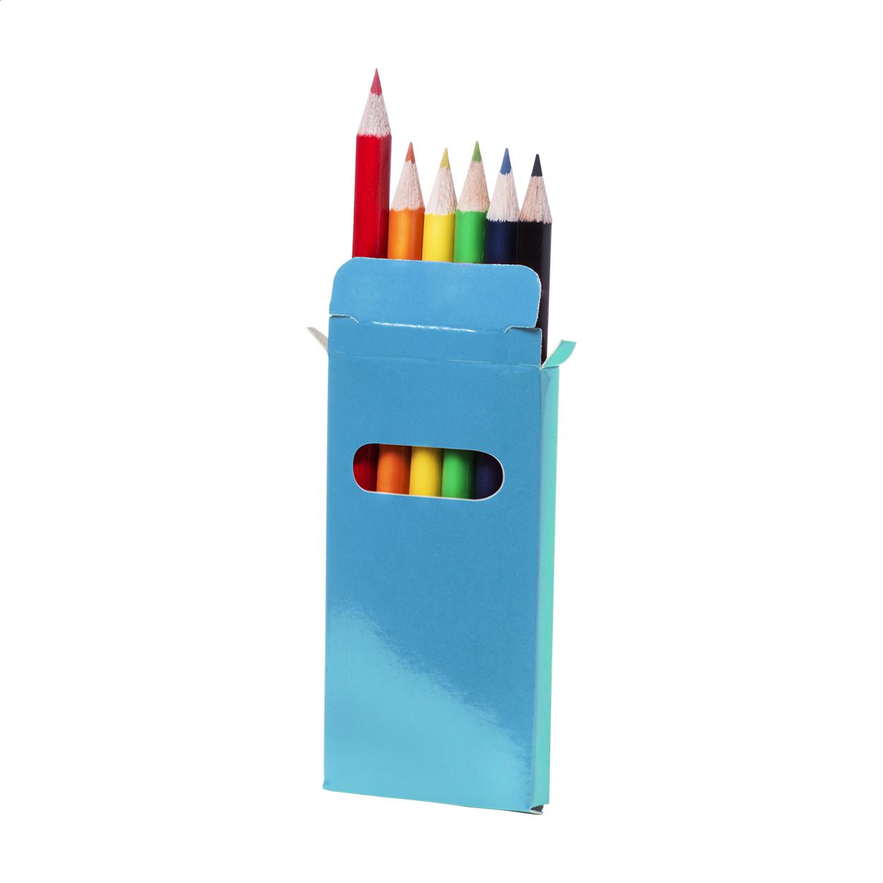 6-tlg. Buntstifte-Set