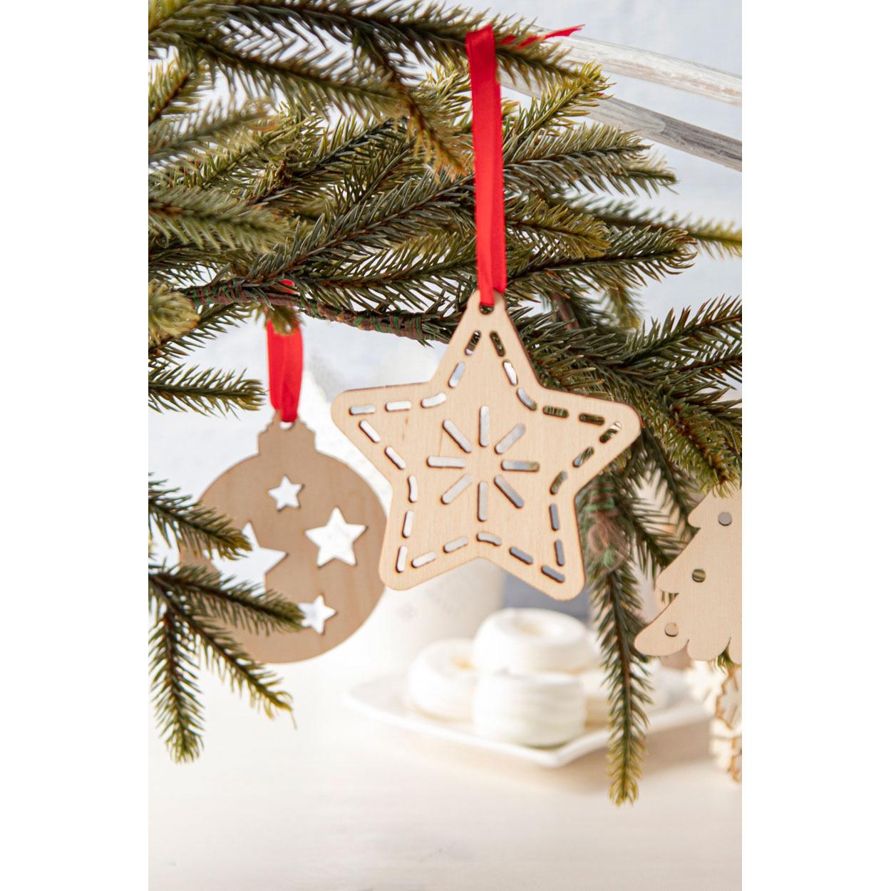 Weihnachtskarte, Stern