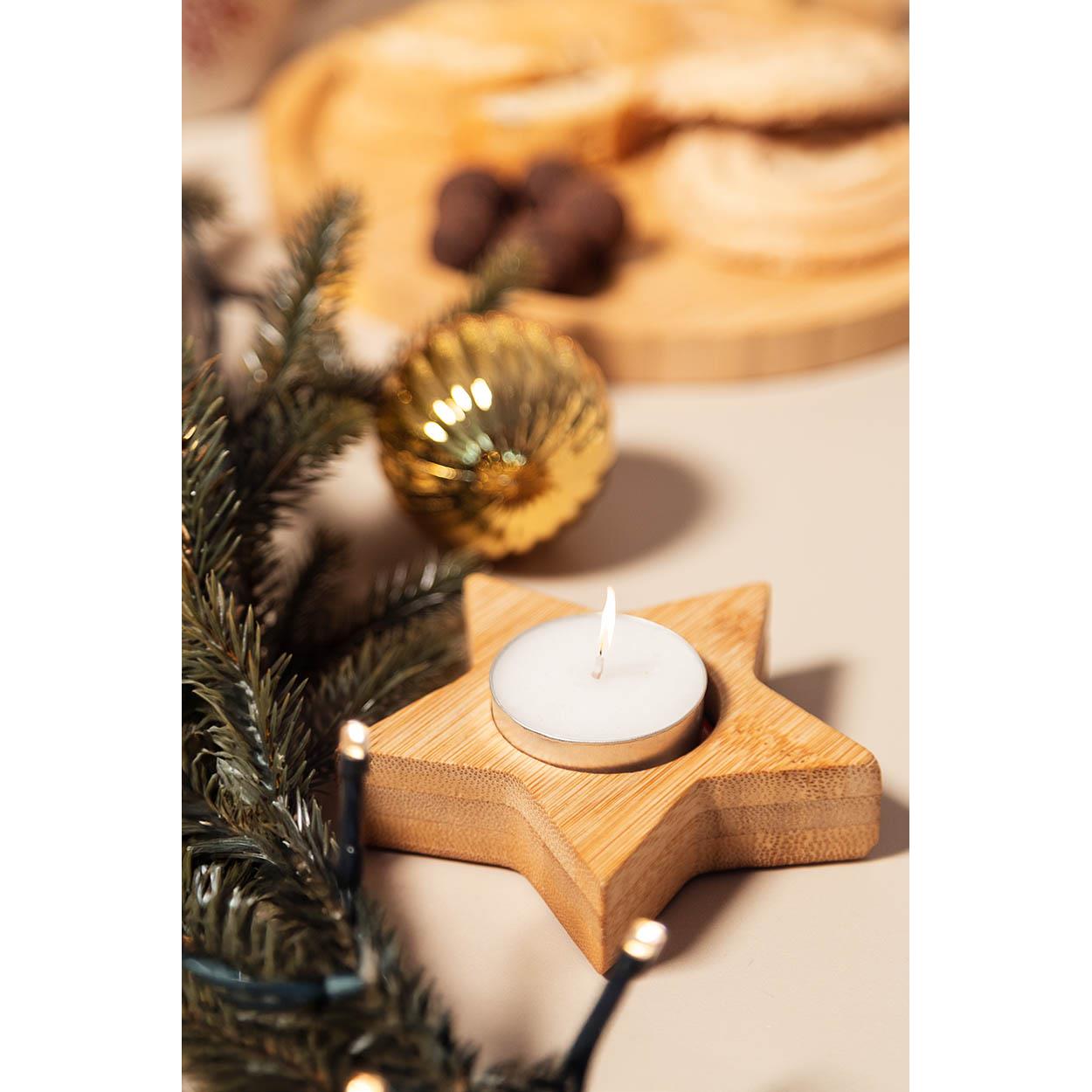 Weihnachtskerze, Stern