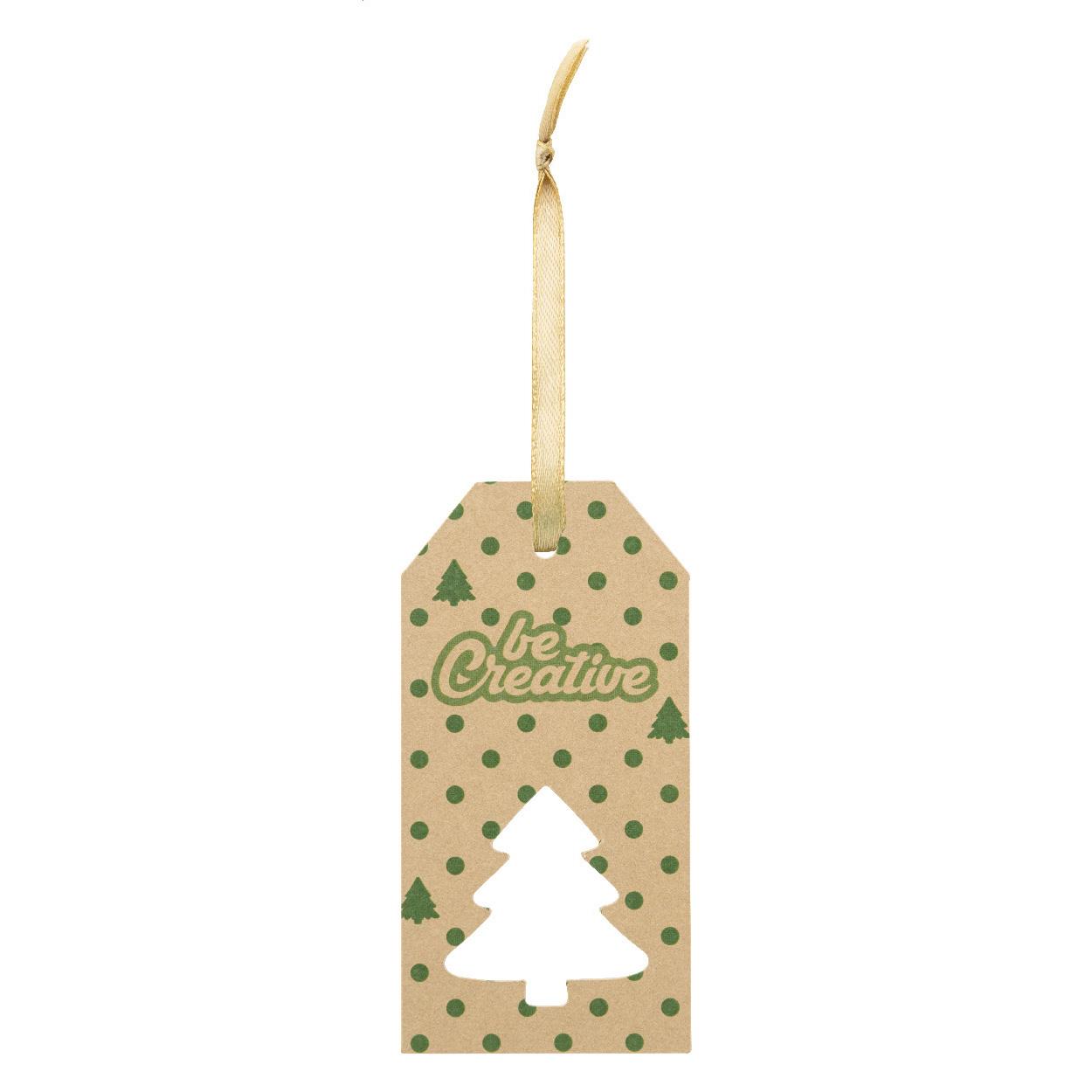 Individueller Geschenkanhänger, Weihnachtsbaum