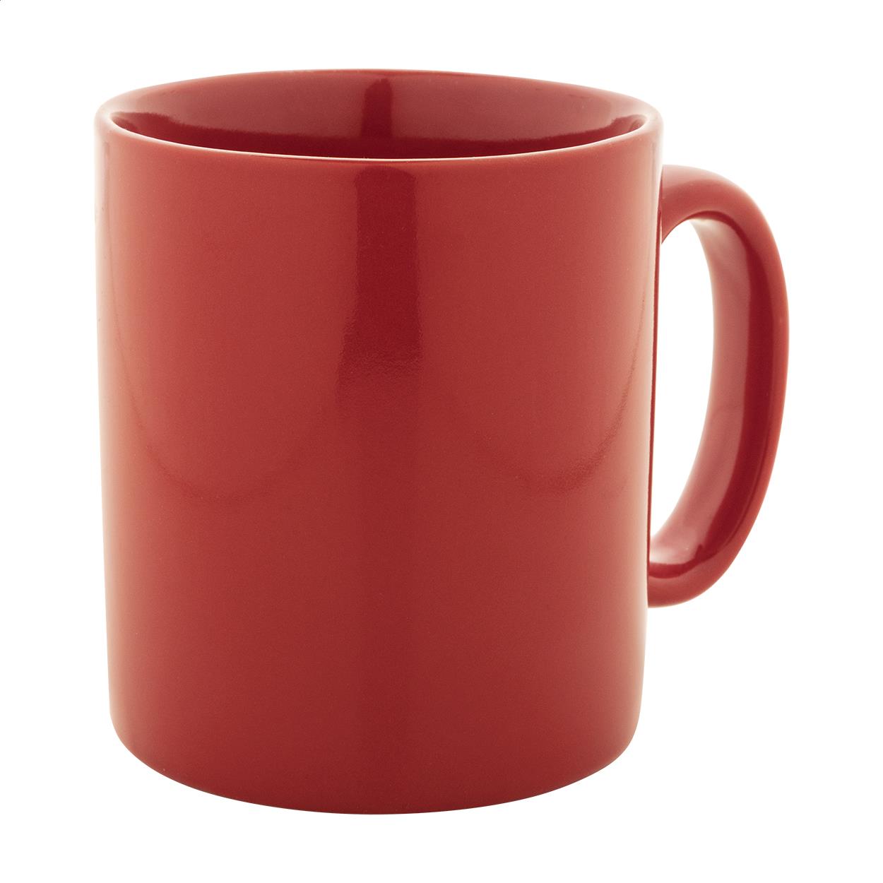 farbiger Keramikbecher