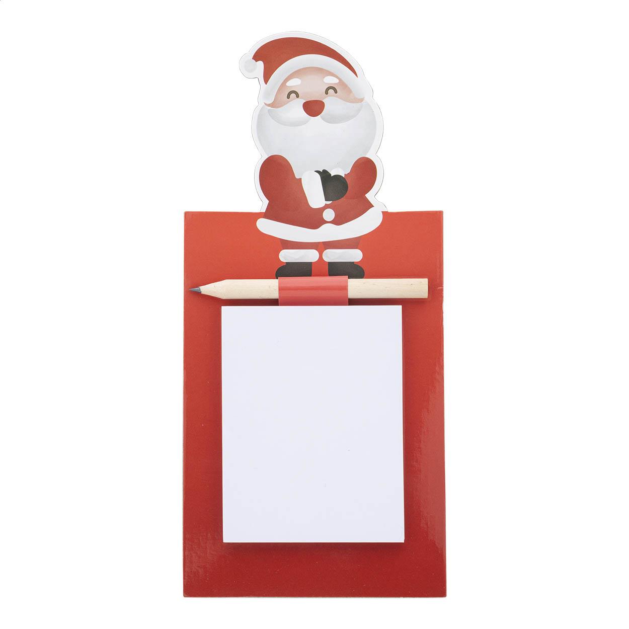 Magnetischer Notizblock Weihnachten, Weihnachtsmann