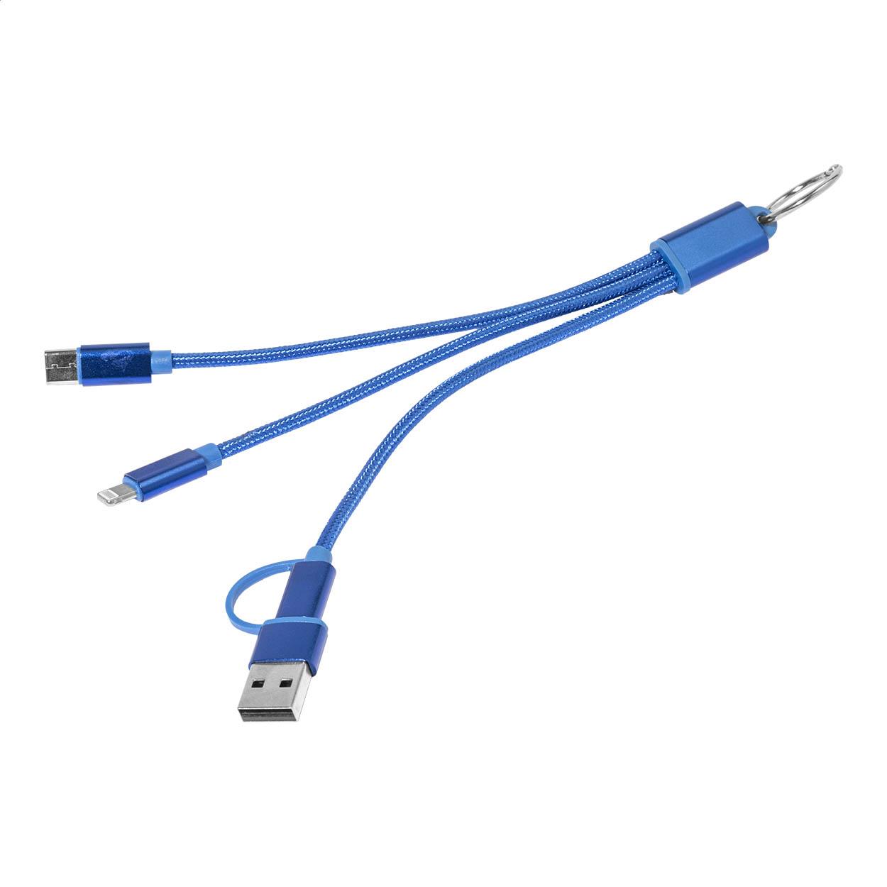 USB-Ladekabel mit Schlüsselanhänger