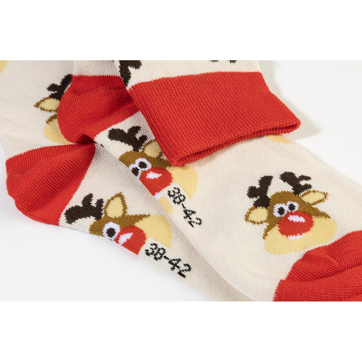 Weihnachtssocken, Rentier