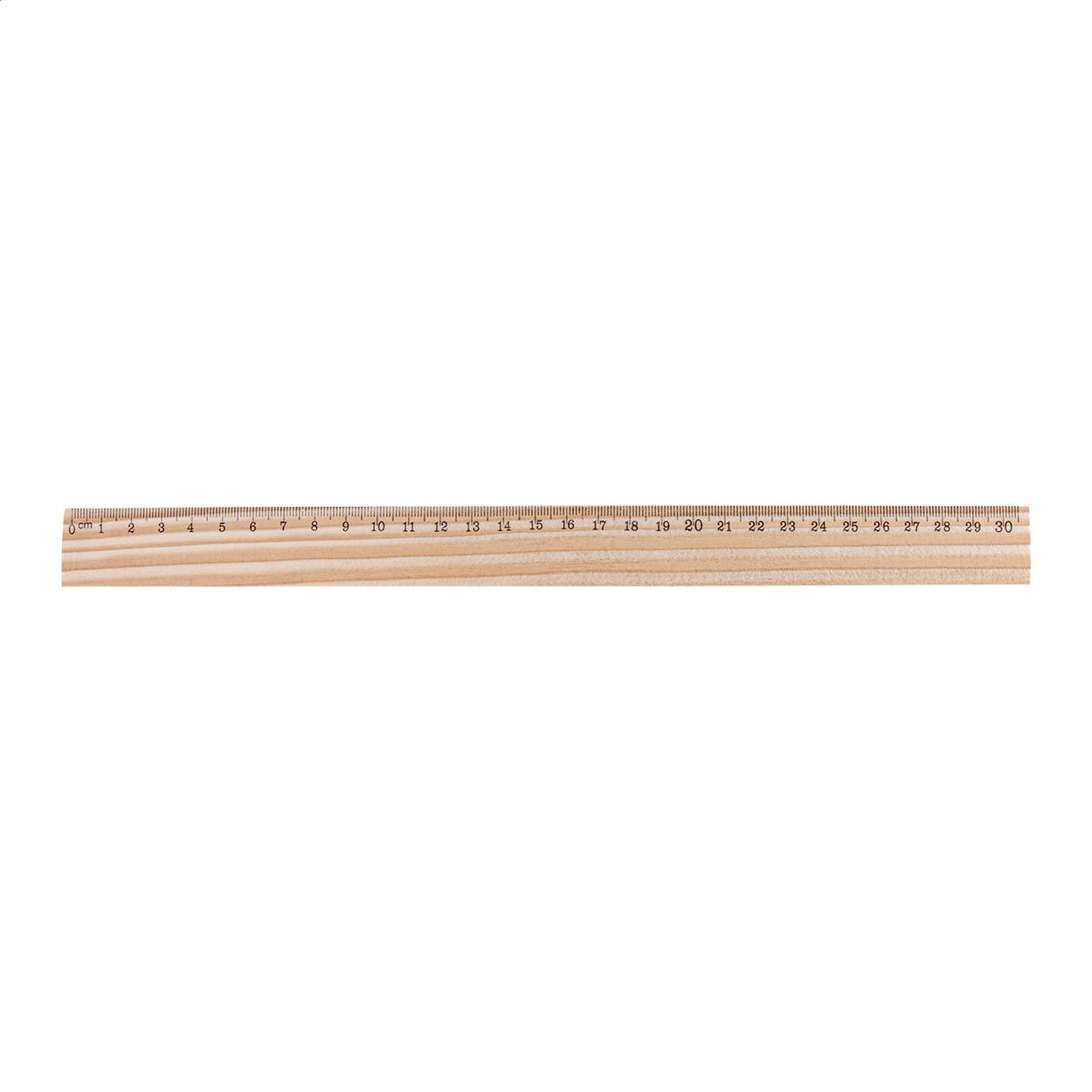 Lineal aus Kiefernholz