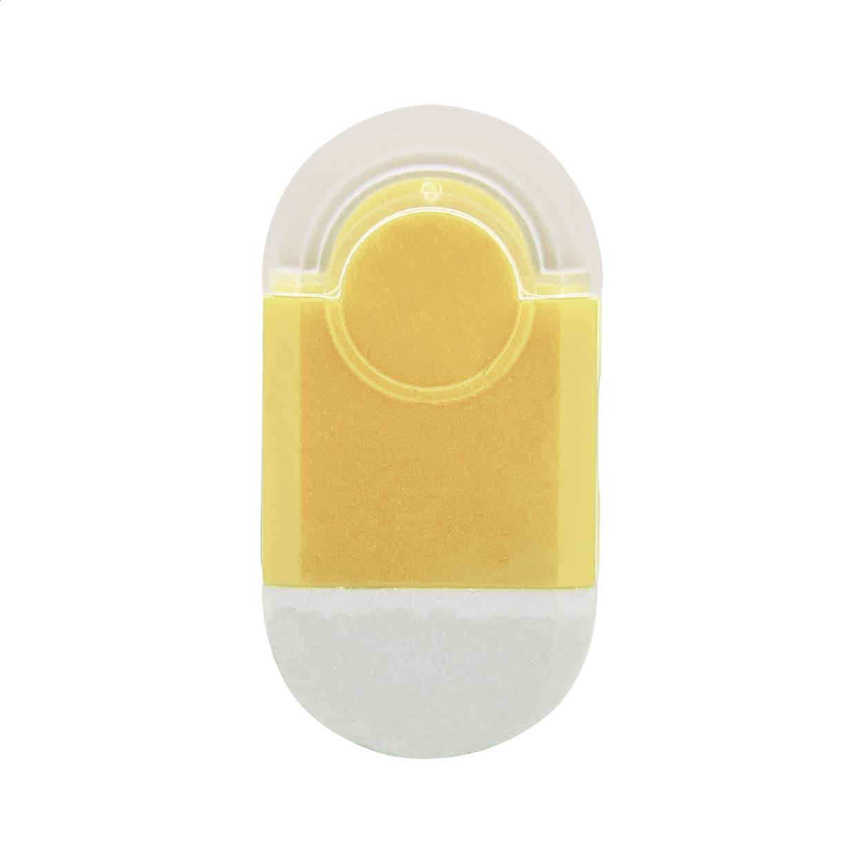 Radiergummi und Spitzer