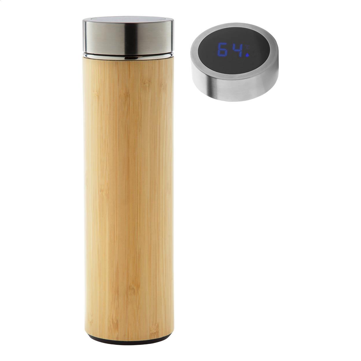 Isolierflasche mit Thermometer