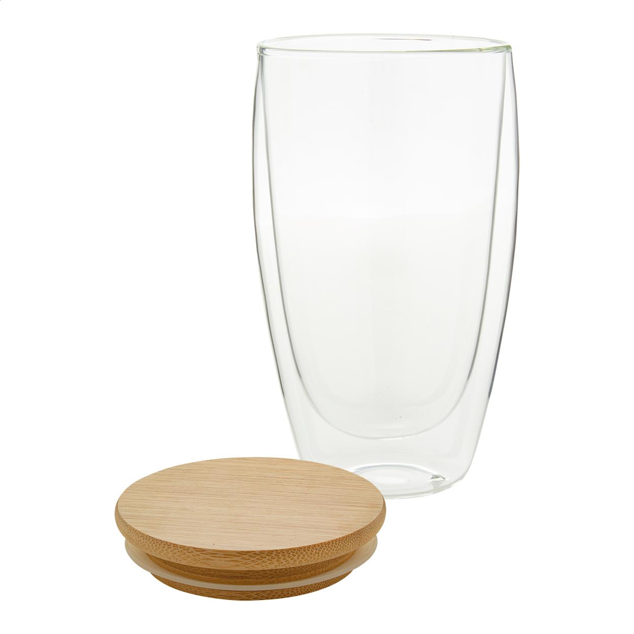 Glas-Thermobecher