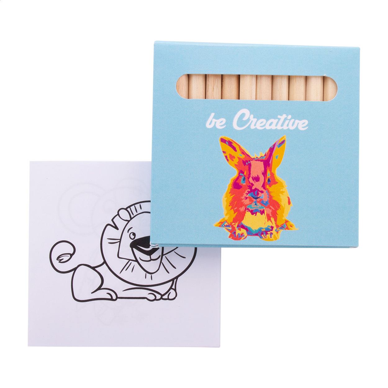 Individuelles Ausmalset, Tiere