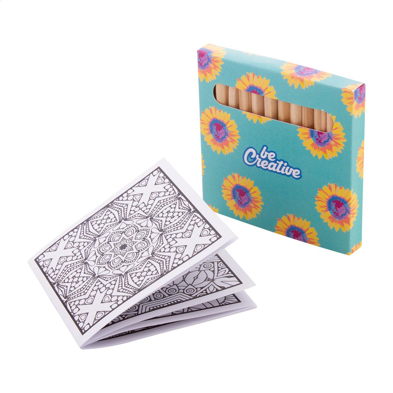 Individuelles Ausmalset, Mandala