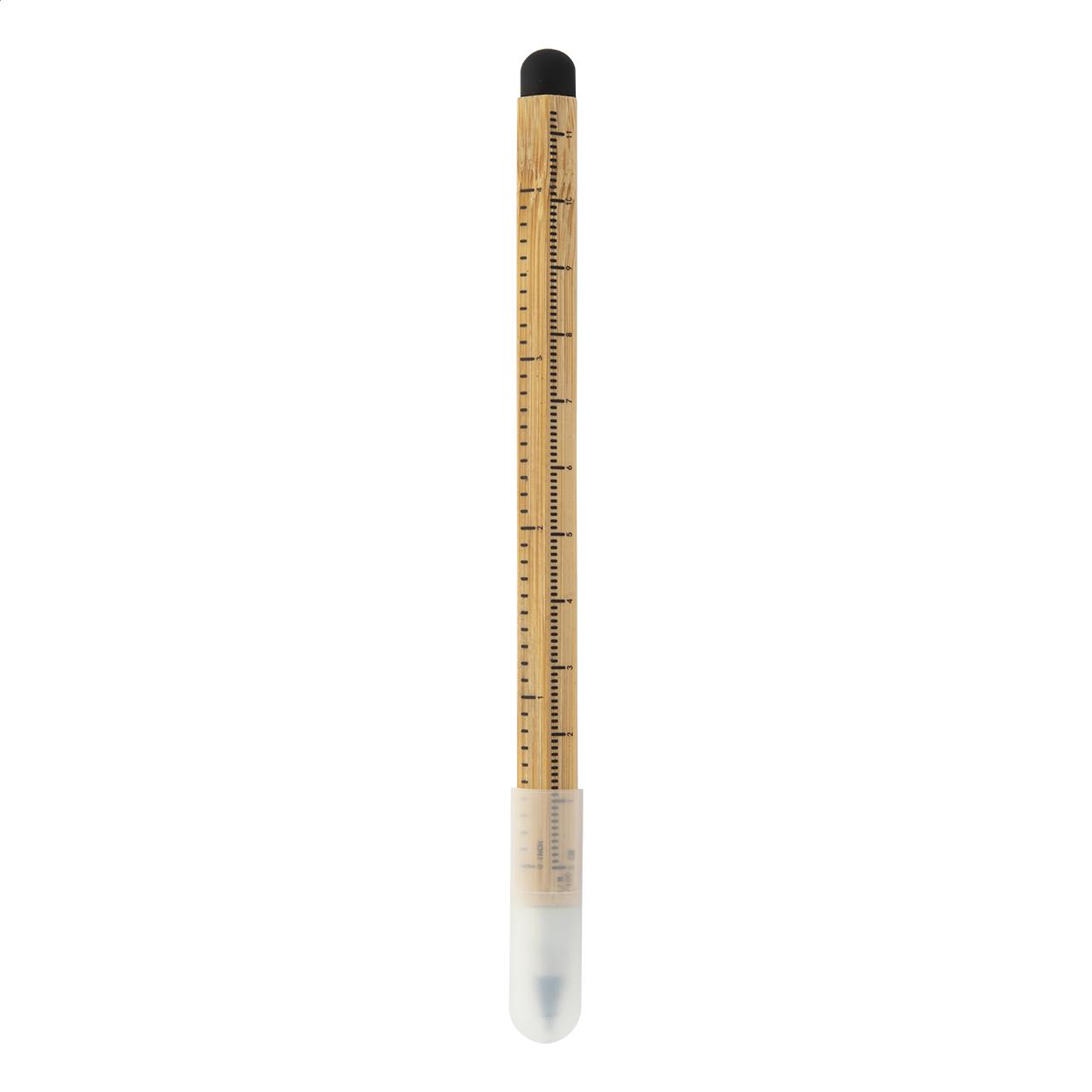 Tintenloser Stift mit Lineal