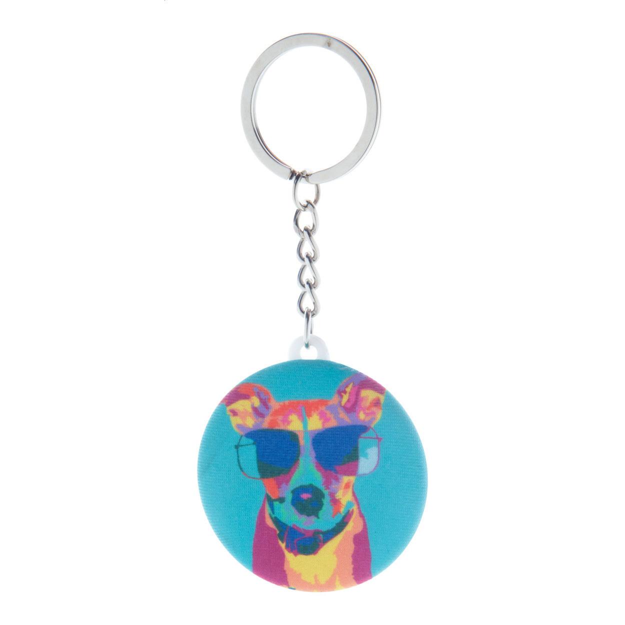 Button-Schlüsselanhänger