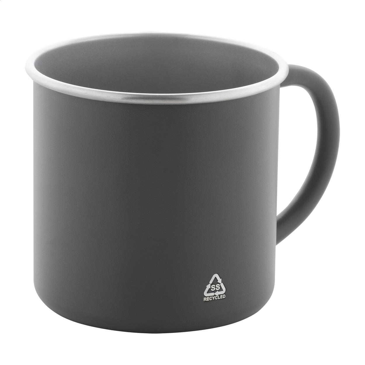 Tasse aus recyceltem Edelstahl
