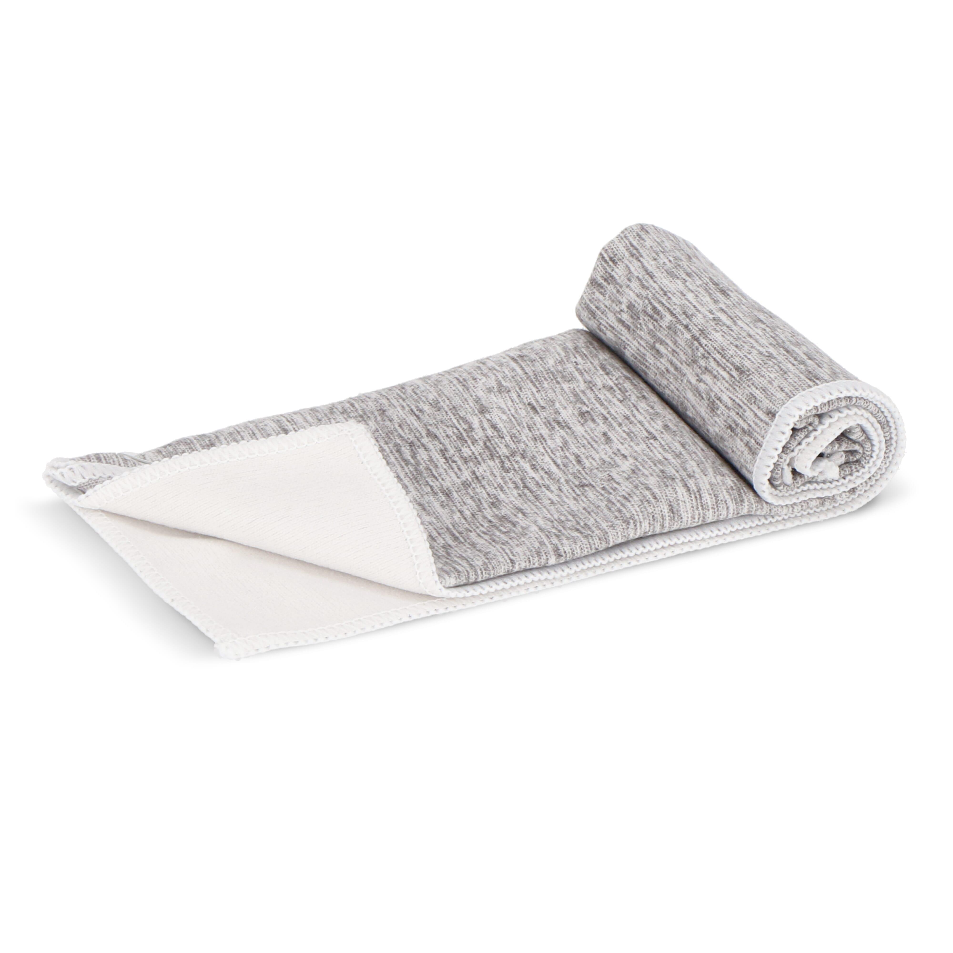 Schnelltrocknendes Golfhandtuch mit Haken R-PET 30 x 30 cm Sublimation