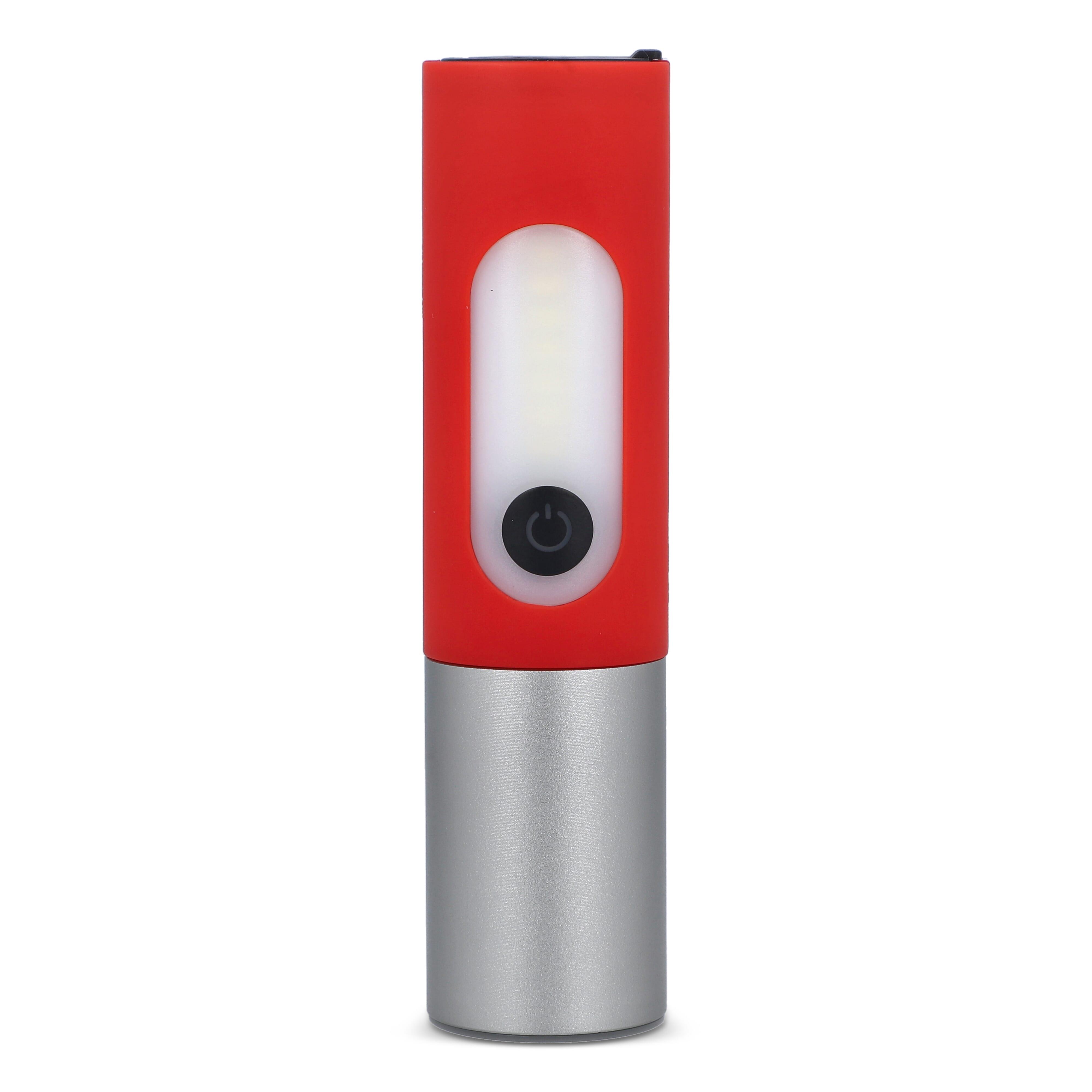 Wiederaufladbare 10-W-LED-Taschenlampe mit Zoomfunktion, 300 lm