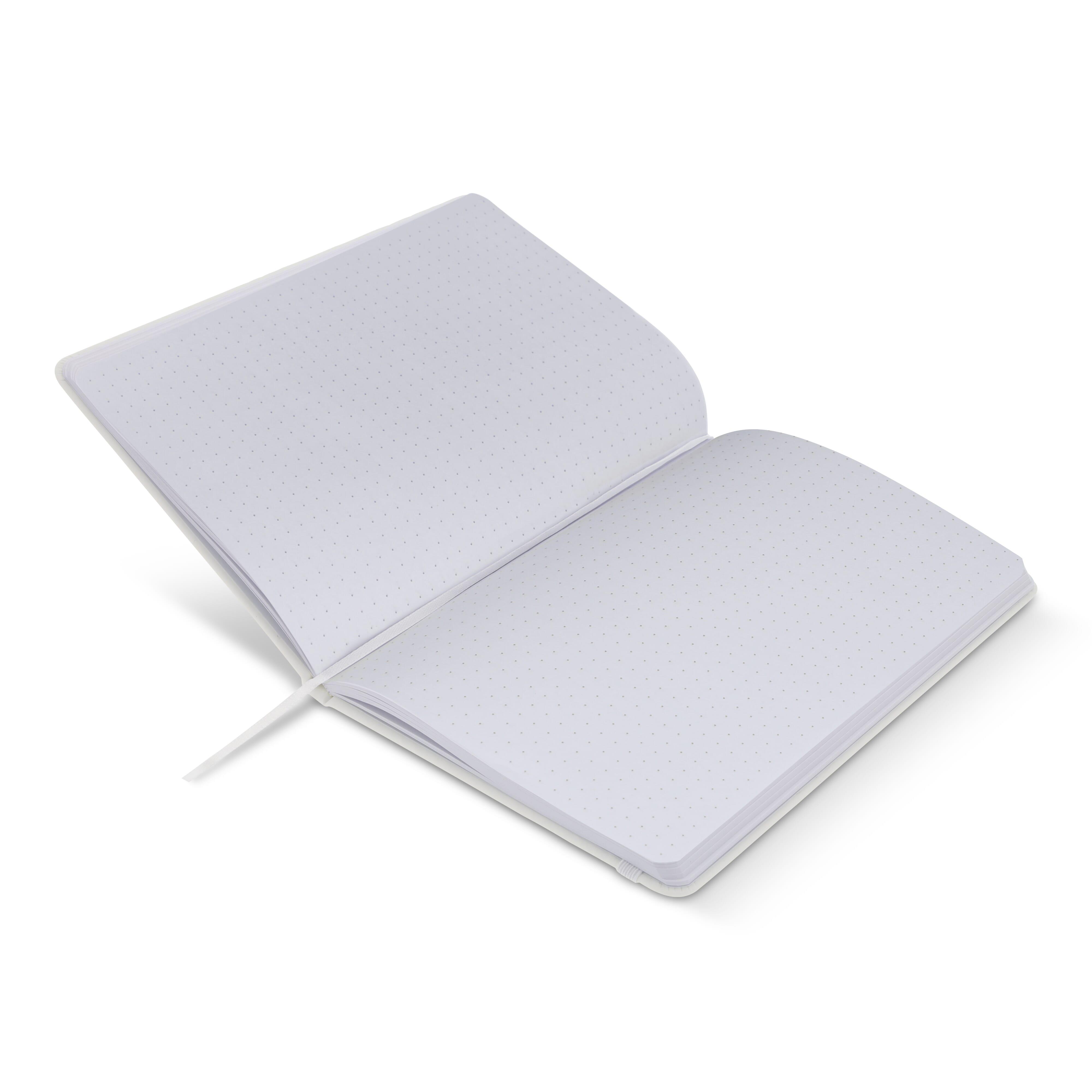 Notizbuch A5 PU mit Rasterpunktseiten
