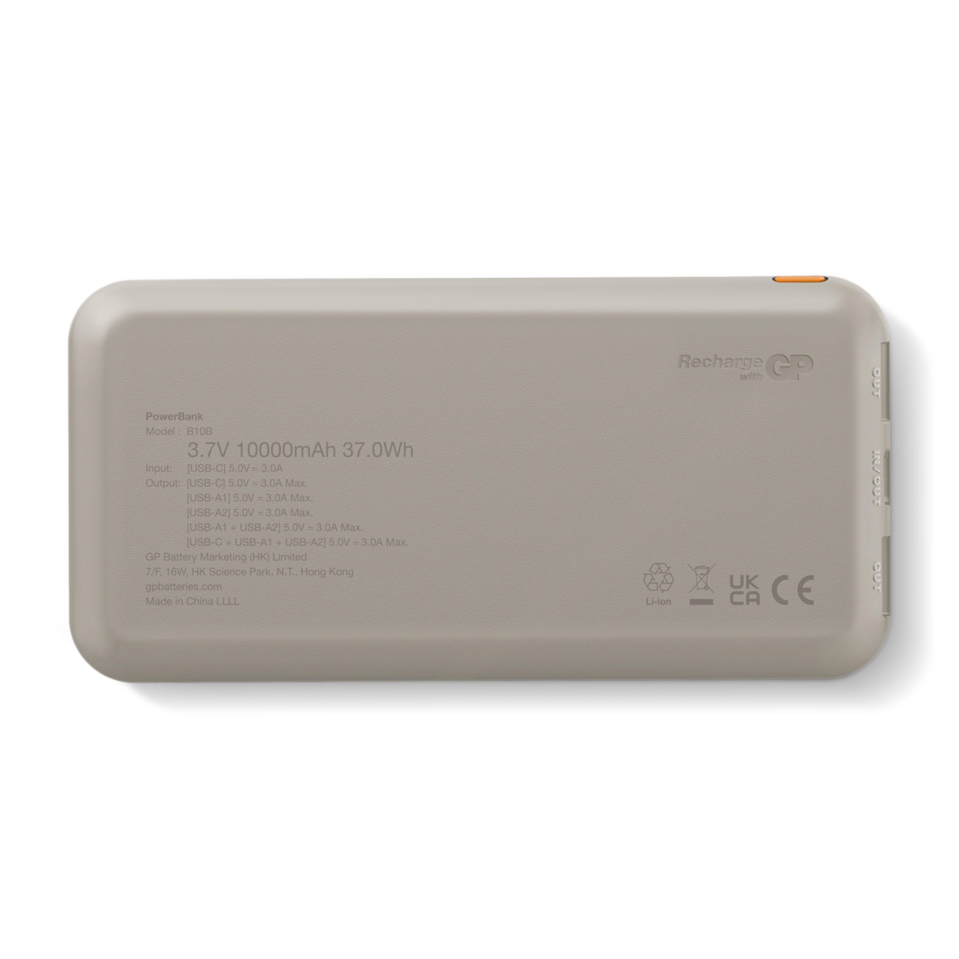 GP B+ Serie Powerbank 10000 mAh