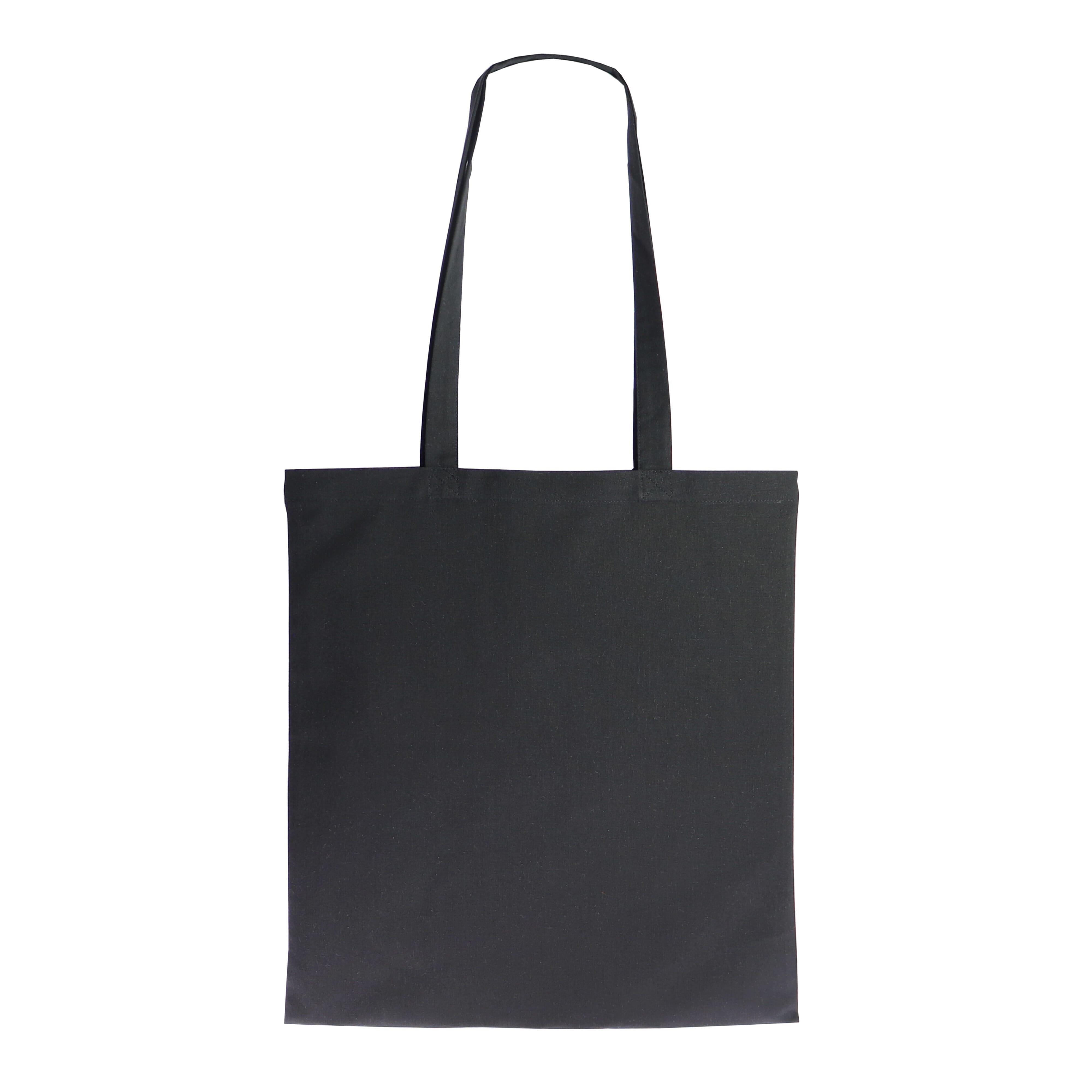 Tasche Bio-Baumwolle Farbe lang 140g/m² 38x42 cm