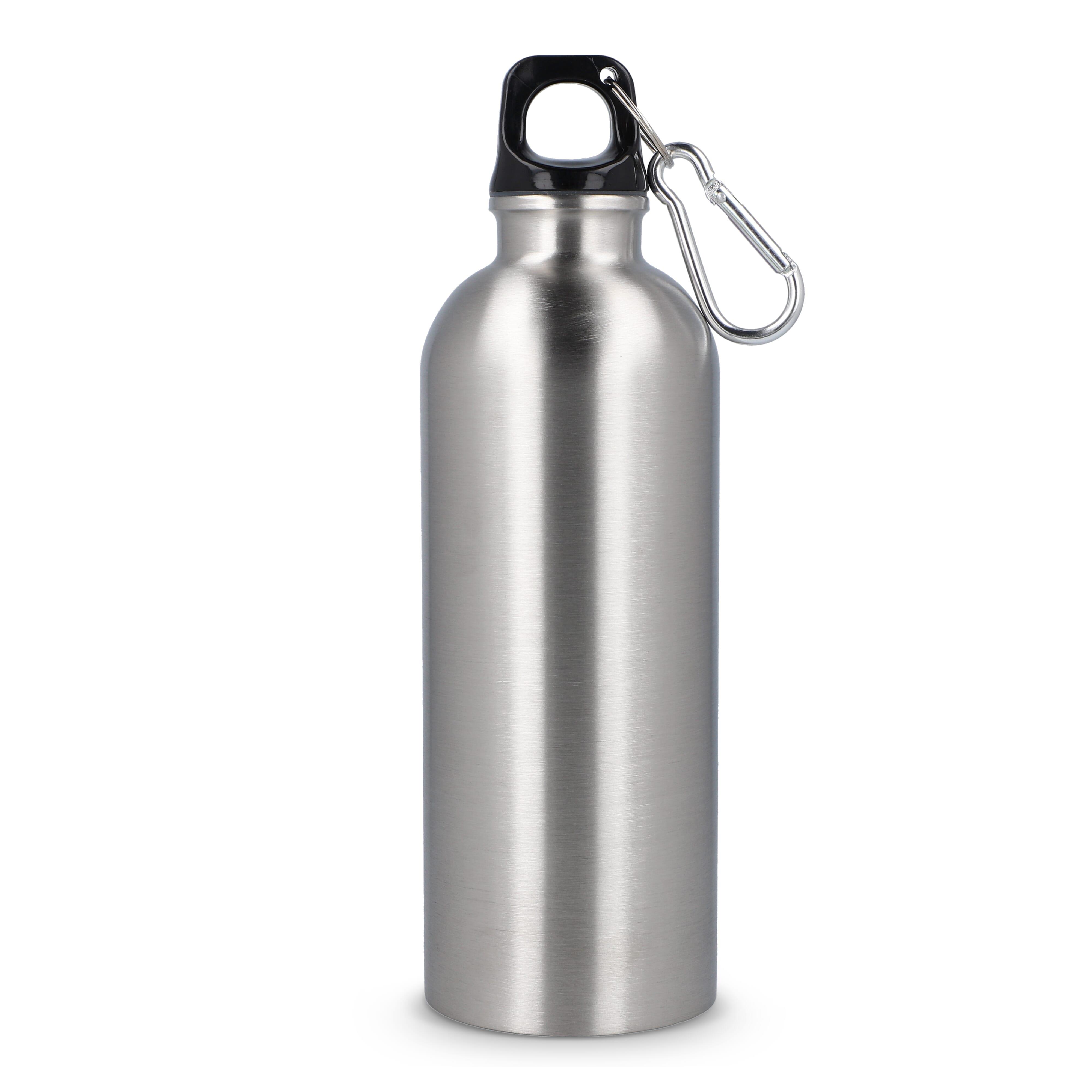 R-Edelstahl einwandige Flasche mit Karabiner 500 ml