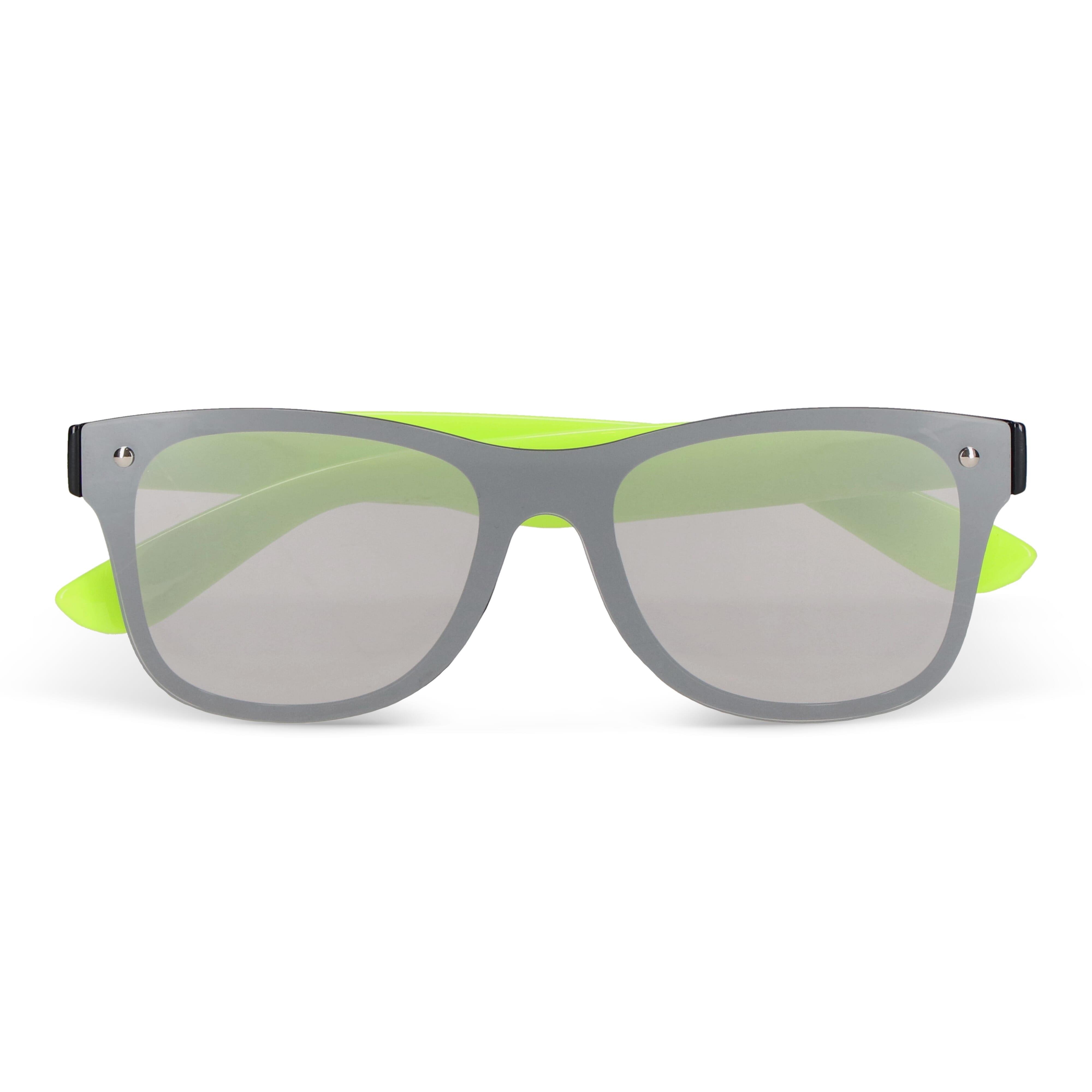 Justin R-PC Sonnenbrille mit verspiegelten Uni-Gläsern UV400