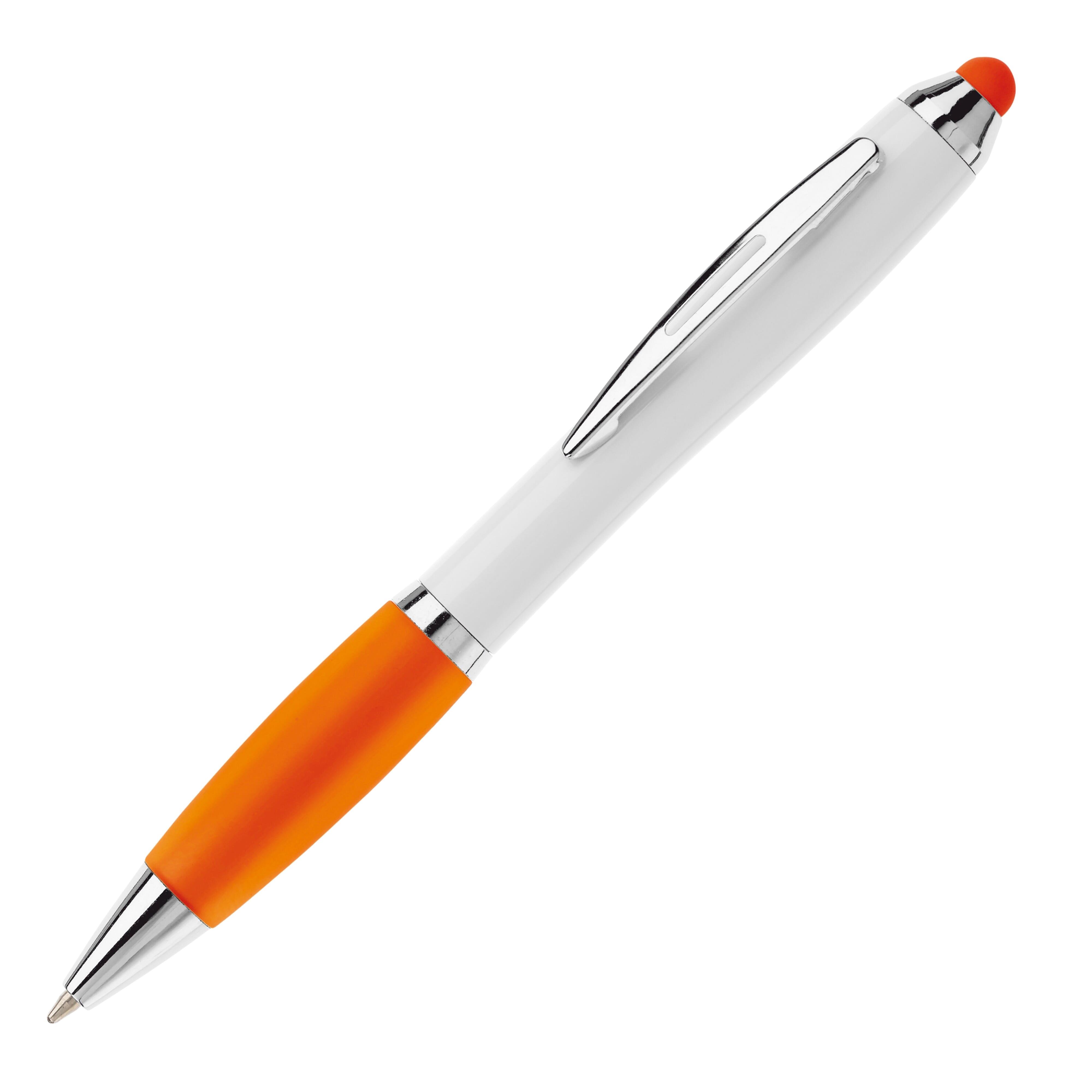 Weiss / Orange