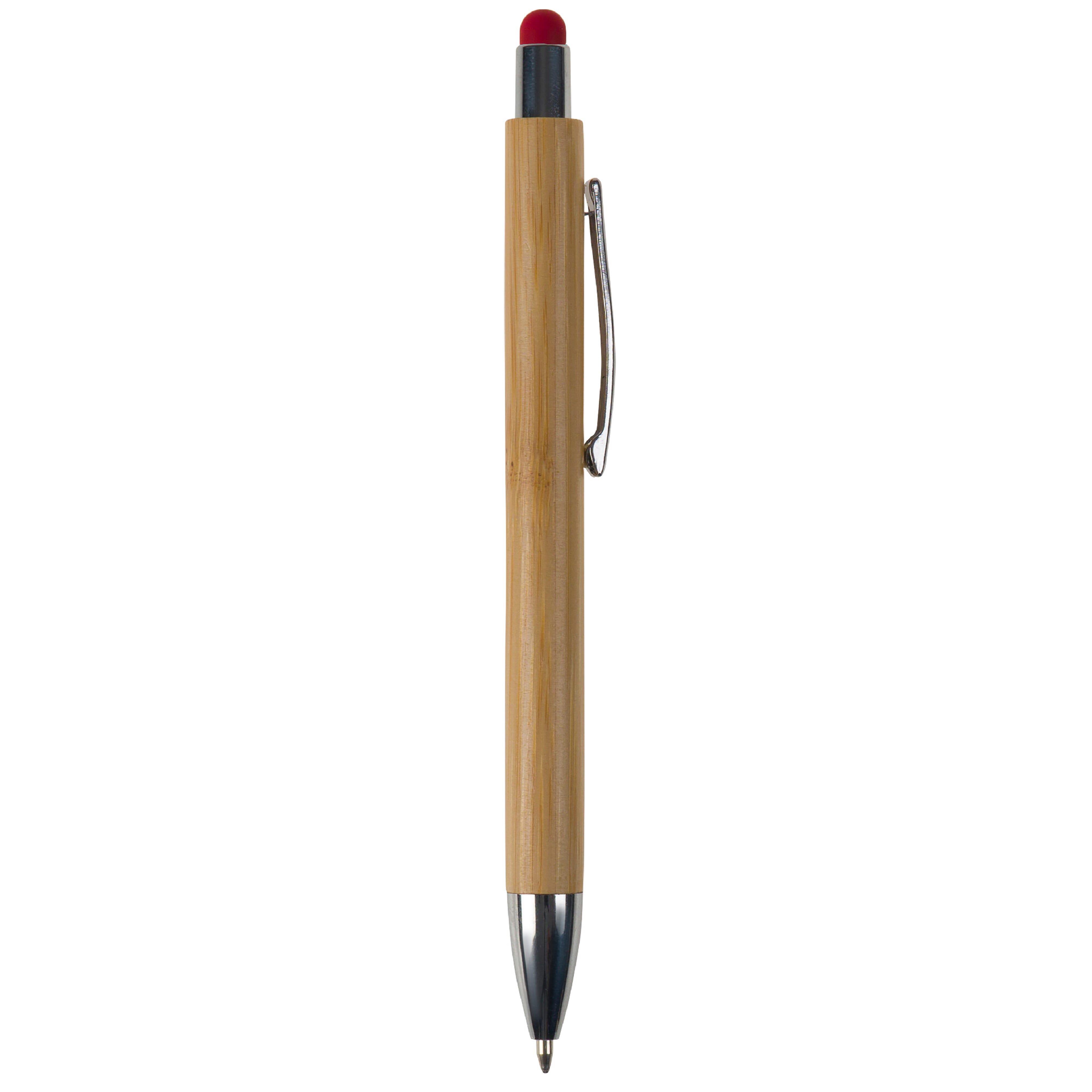 Bambus Kugelschreiber New York mit Touchpen