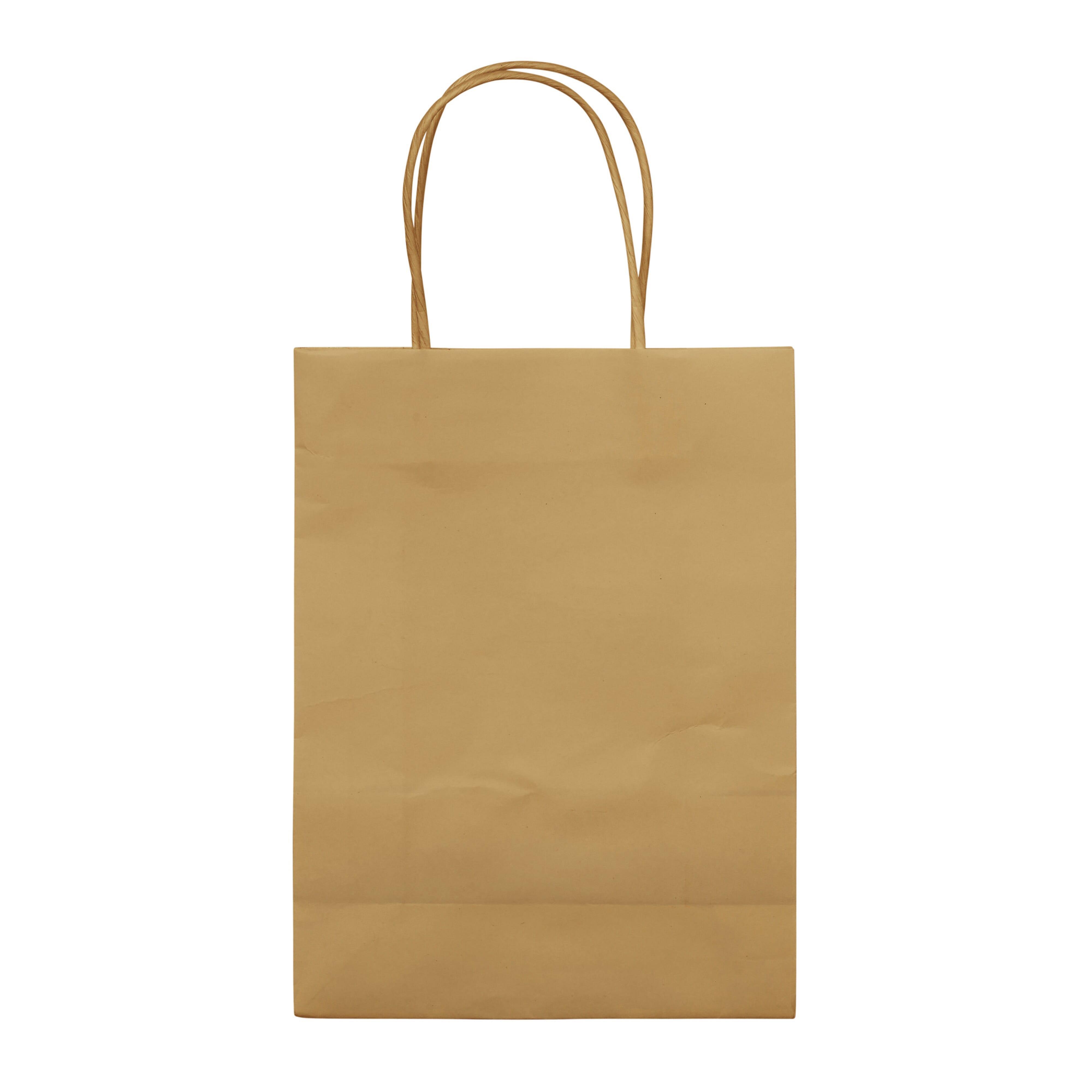 Kleine Papiertasche im Eco Look 120g/m²
