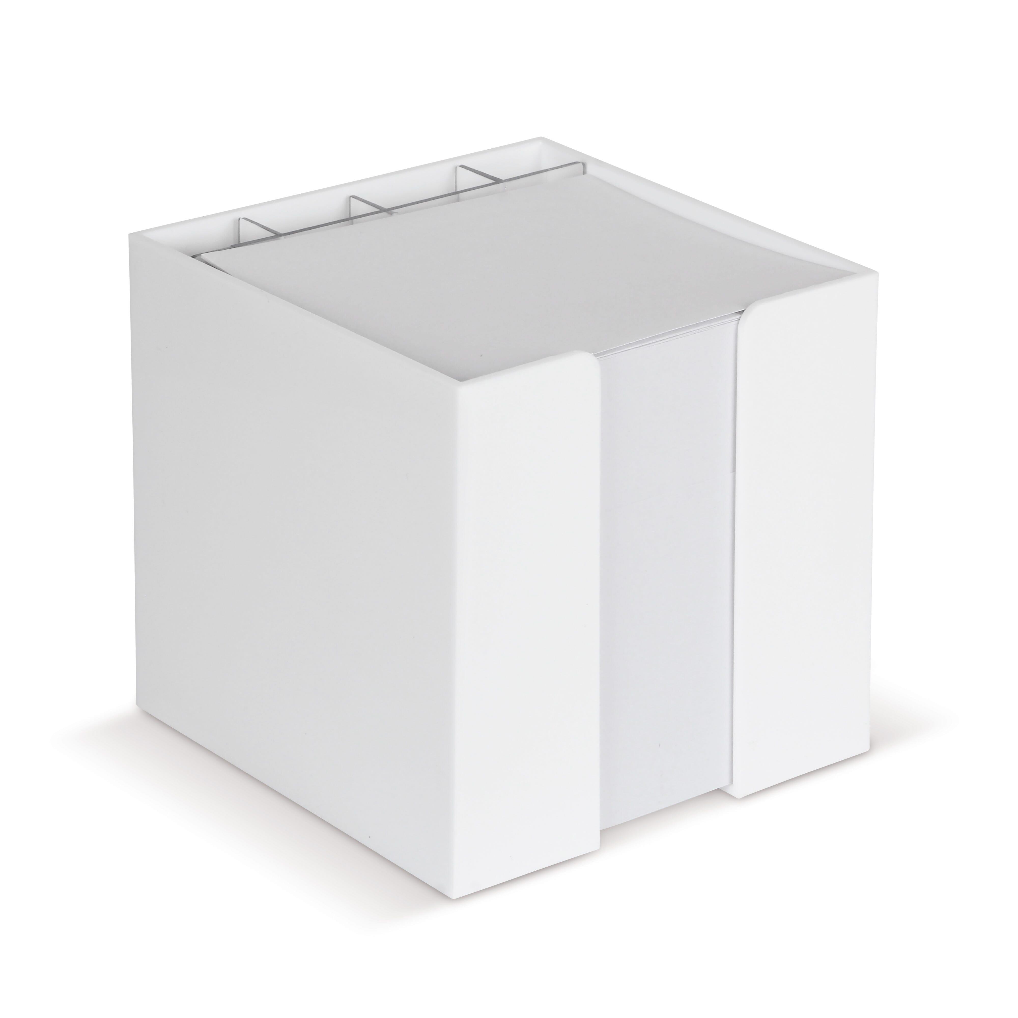 Notizzettel 10x10x10cm in Würfelbox mit Stifteköcher