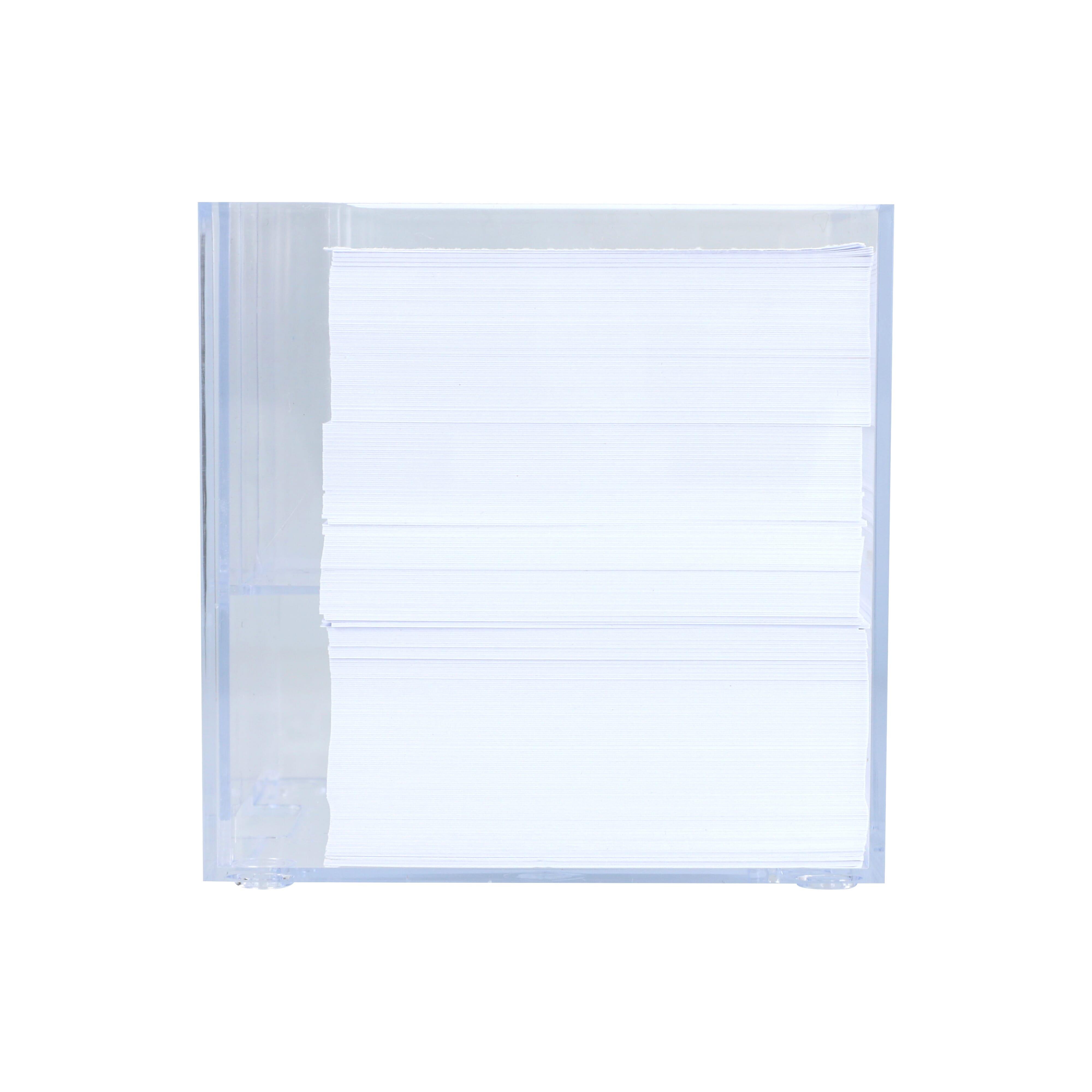 Notizzettel 10x10x10cm in Würfelbox mit Stifteköcher