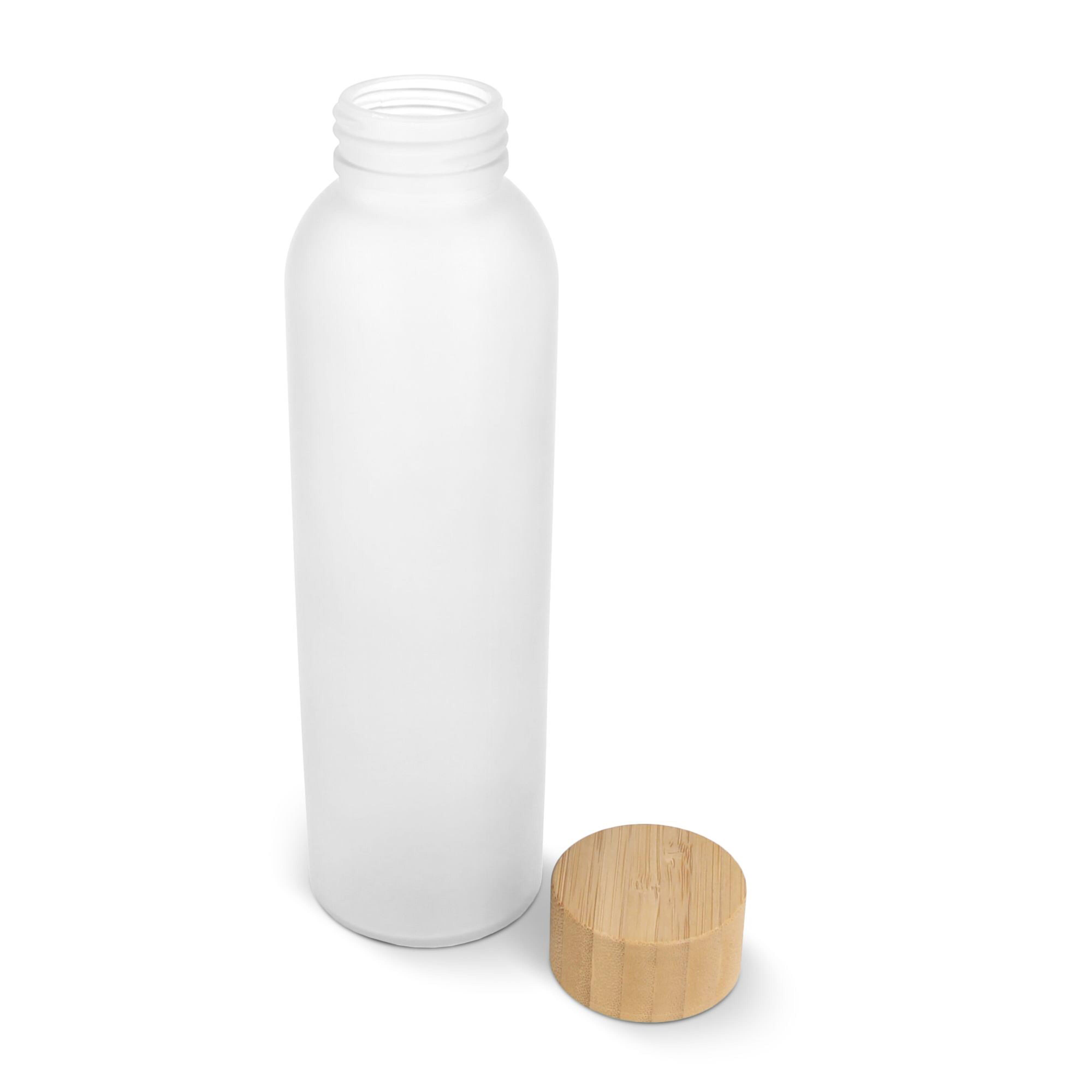 Wasserflasche Glas & Bambus 500ml