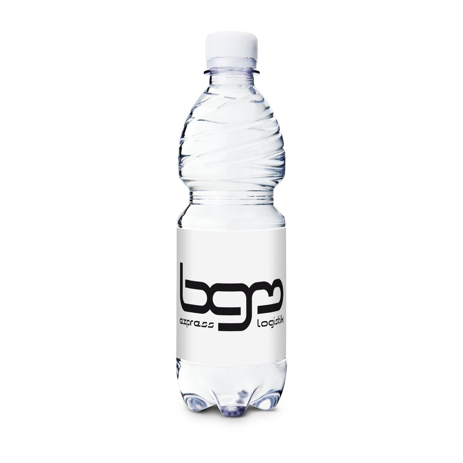 500 ml PromoWater - Mineralwasser, still - Folien-Etikett