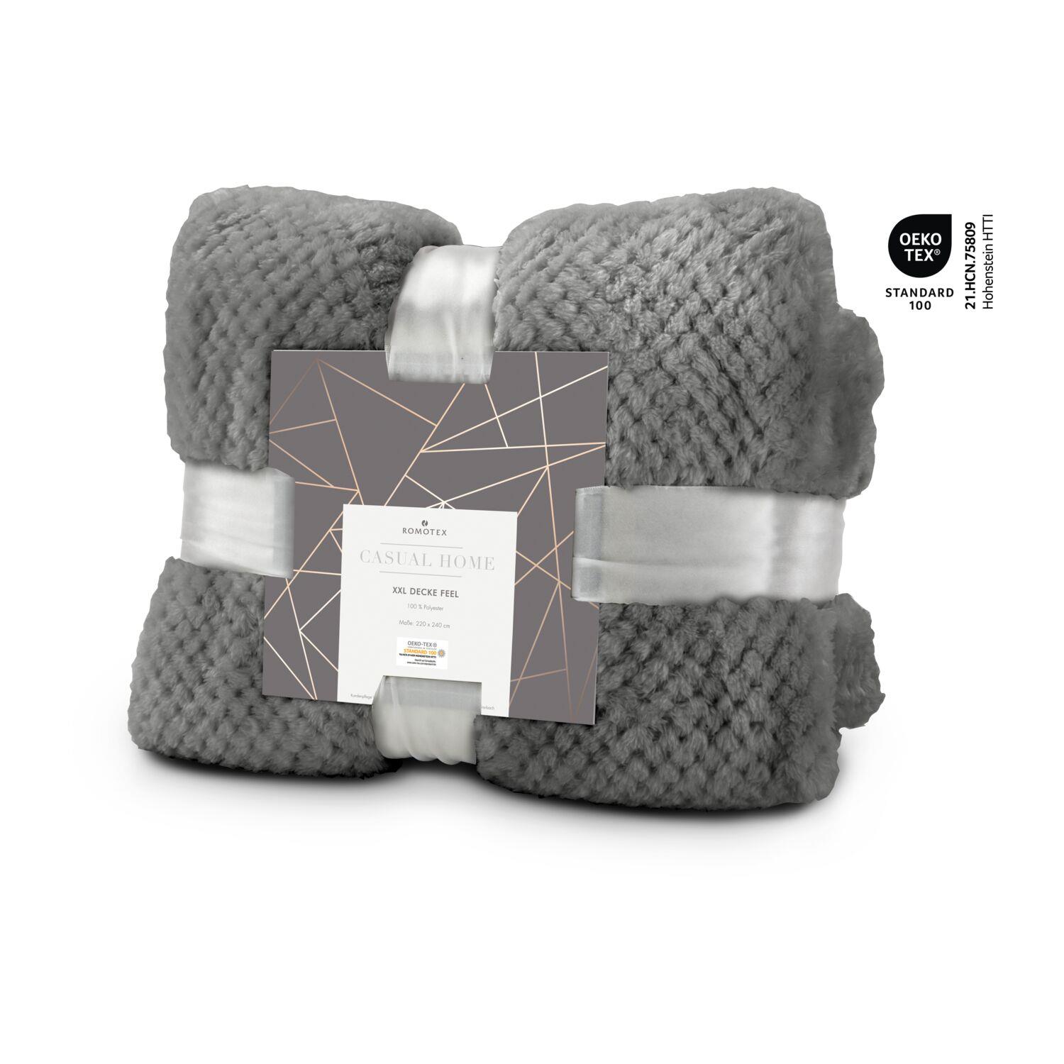 XXL Decke Feel - 220 x 240 cm, 275 g/m²