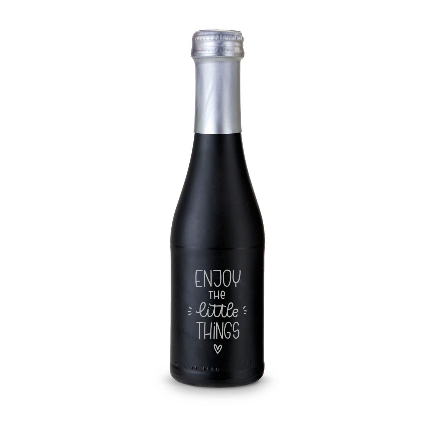 Promo Secco Piccolo - Fl. schwarz matt, 0,2 l